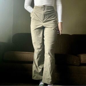 Vintage L.L.Bean Olive Green Outdoor Utility Cargo Pants Size 22W